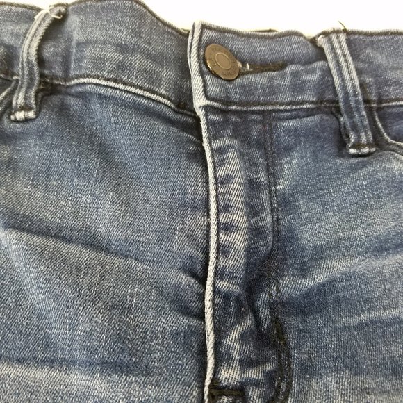 Pacsun Jeans Womens 26 Long Mid Rise Blue‎ Denim Jegging Destroyed Medium Wash - Picture 11 of 15